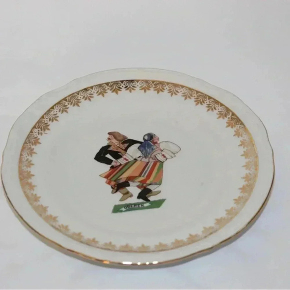 CHODZIEZ Made in Poland 7” porcelain collectible plates Dancers Around the World - Picture 2 of 9